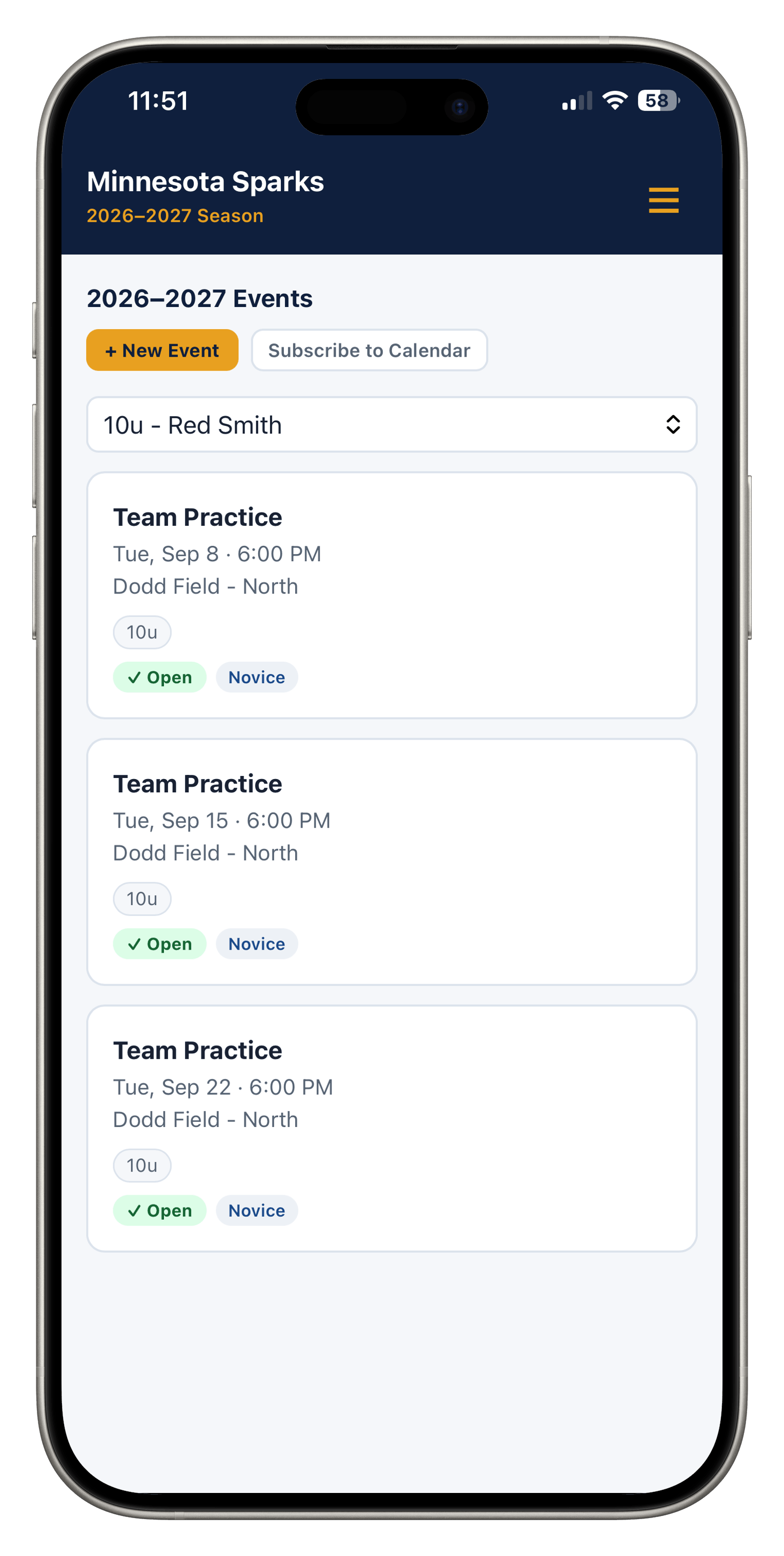 A player's complete offer pipeline and team assignment